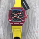 Swiss Replica Richard Mille 67-02 Sprint And High Jump Red TPT watches